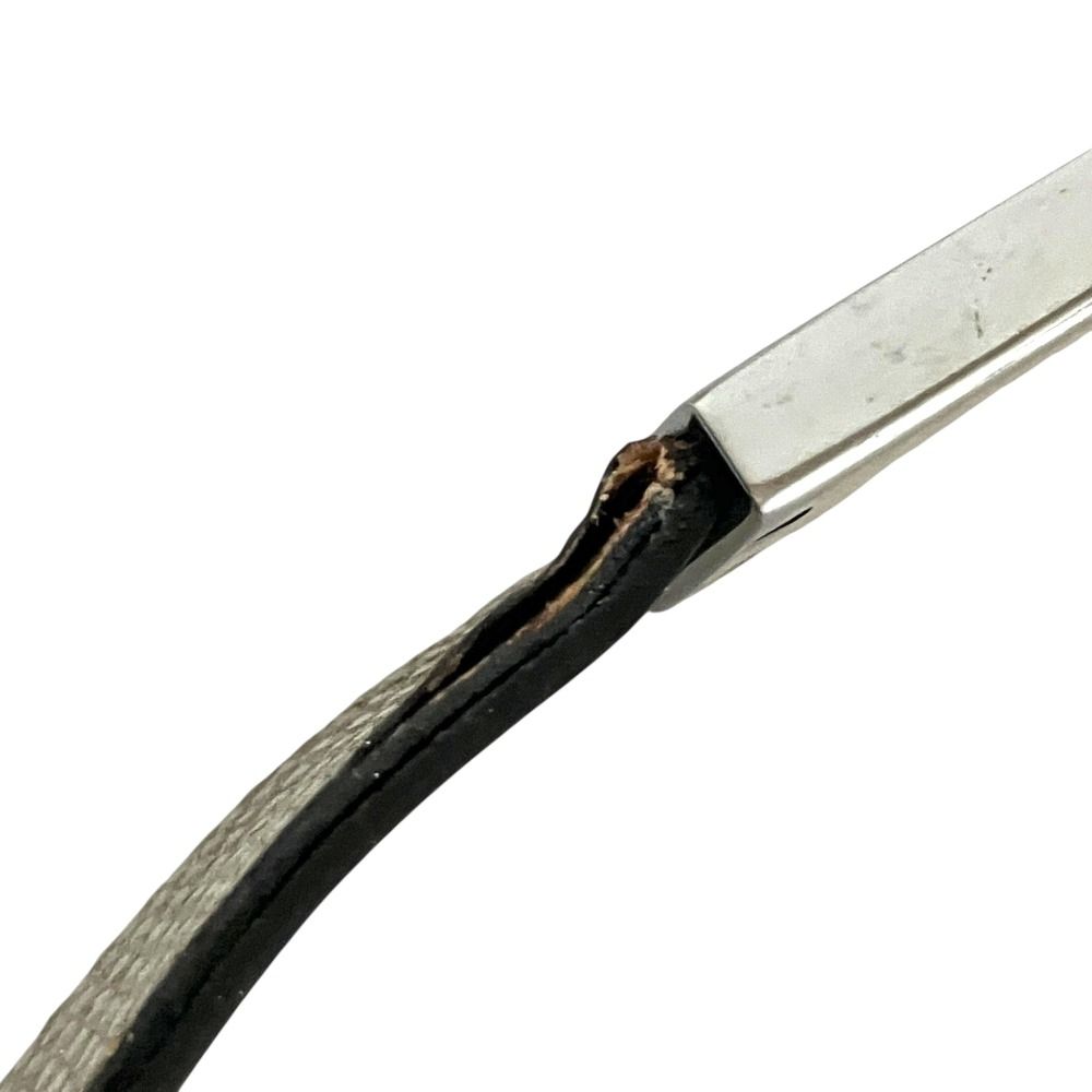 Gucci Logo Plate Leather Belt Gold Colored — view 7