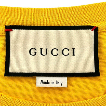 Gucci Chime Print Short Sleeve T-Shirt Yellow Spring Summer XS — view 5