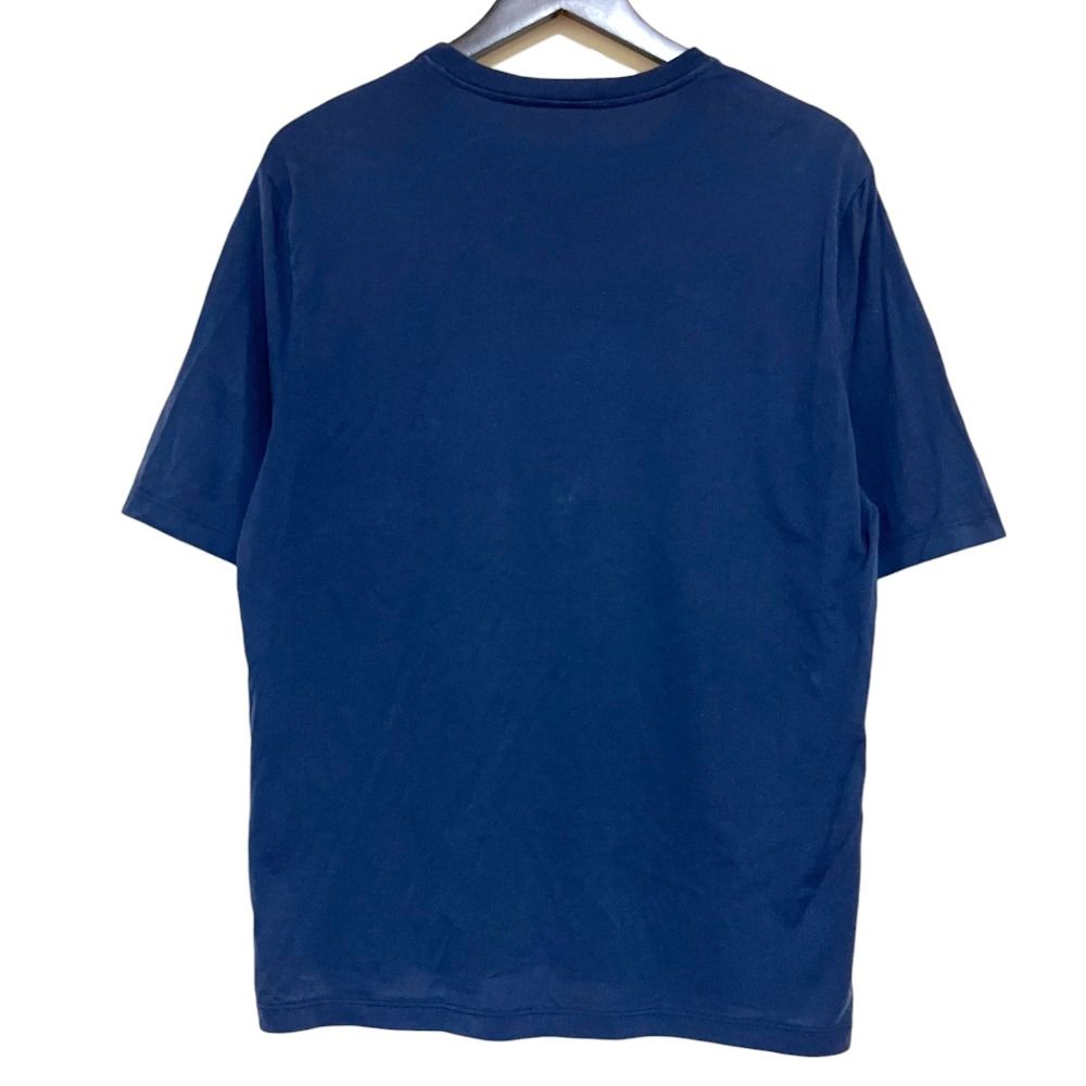 Louis Vuitton Logo Print Short Sleeve T-Shirt Navy Spring Summer L — view 2