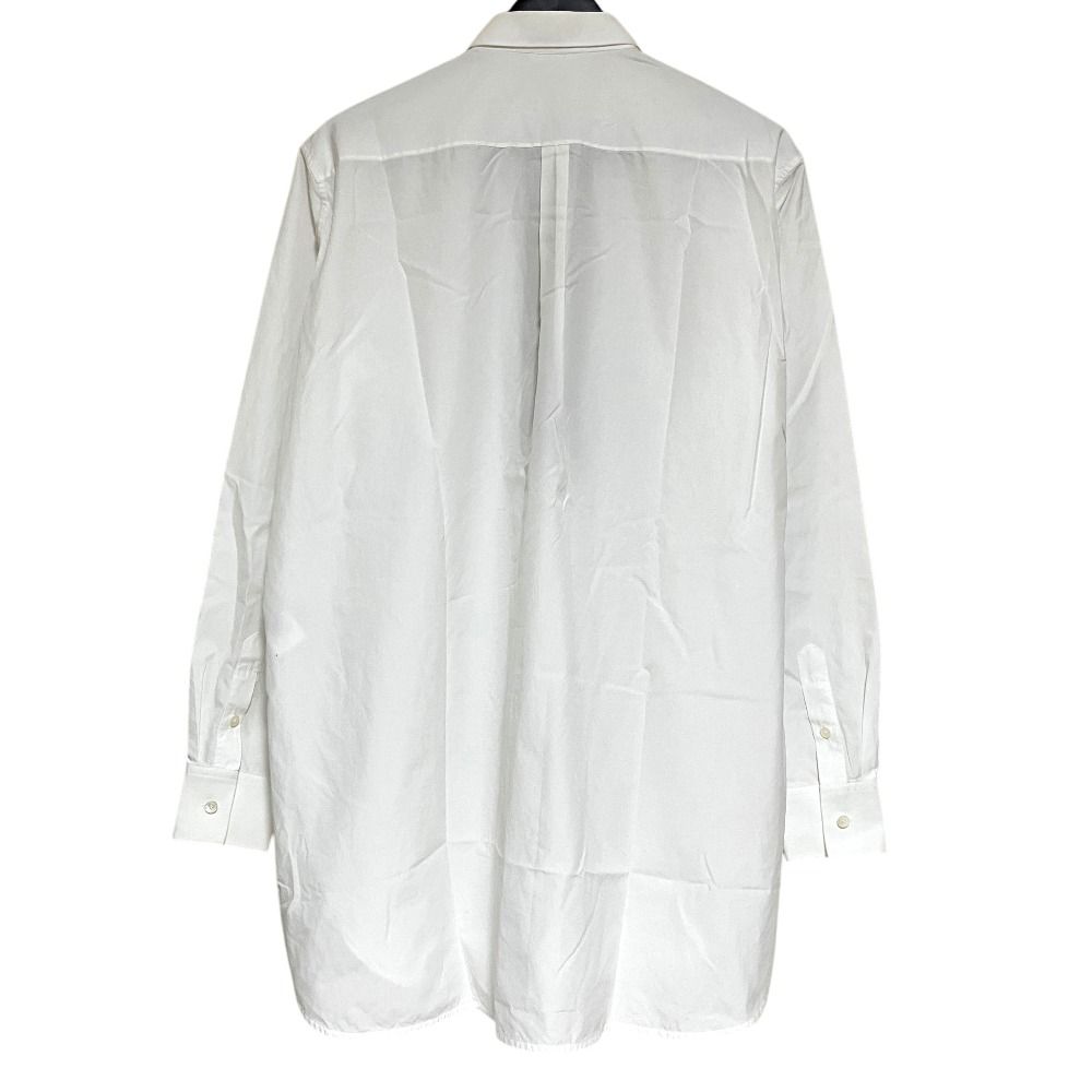 Celine Phoebe Philo Era Cotton Poplin Oversize Pullover Long Sleeve Shirt — view 2