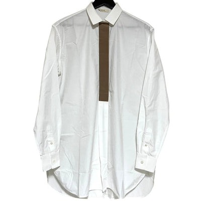 Celine Phoebe Philo Era Cotton Poplin Oversize Pullover Long Sleeve Shirt