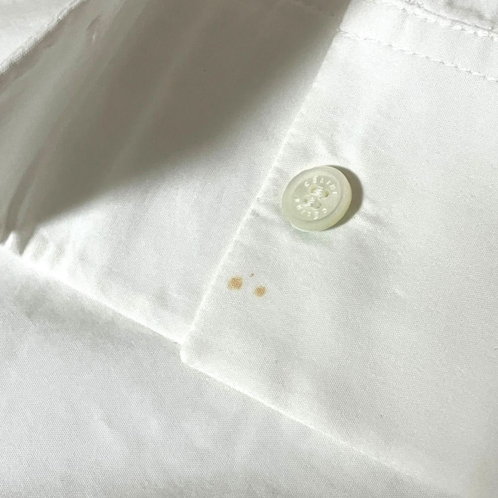 Celine Phoebe Philo Era Cotton Poplin Oversize Pullover Long Sleeve Shirt — view 6