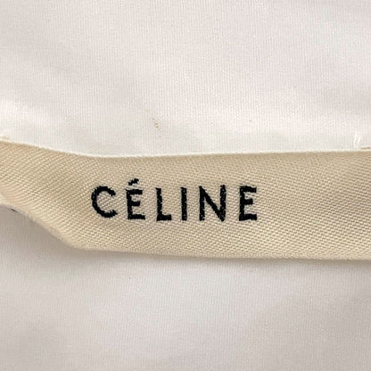 Celine Phoebe Philo Era Cotton Poplin Oversize Pullover Long Sleeve Shirt — view 7