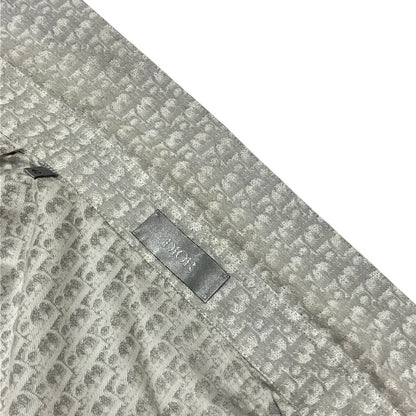 Dior Homme Oblique Jacquard Shirt 40 Gray Spring Summer Fall Winter — view 4