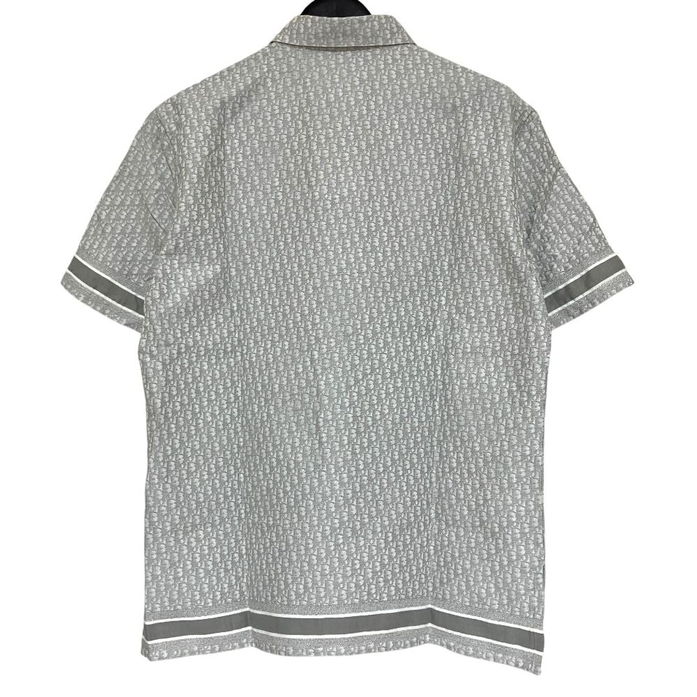 Dior Homme Oblique Jacquard Shirt 40 Gray Spring Summer Fall Winter — view 2
