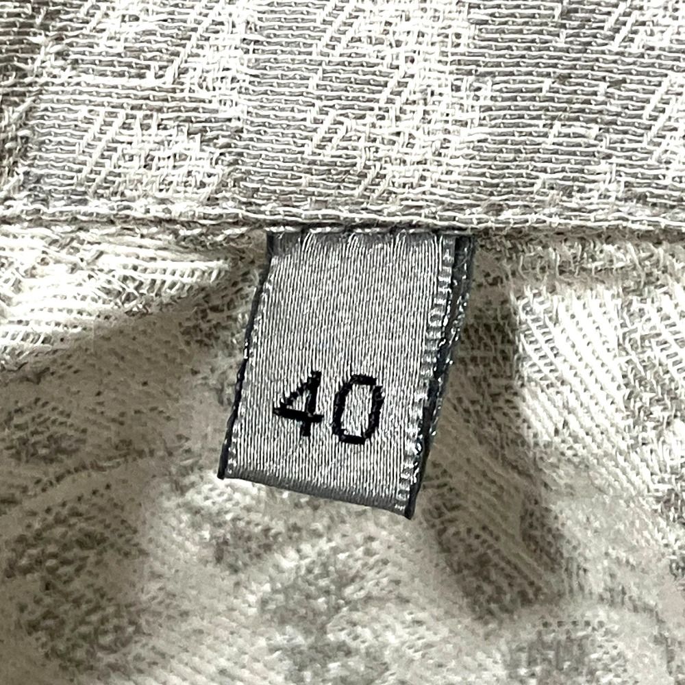 Dior Homme Oblique Jacquard Shirt 40 Gray Spring Summer Fall Winter — view 5