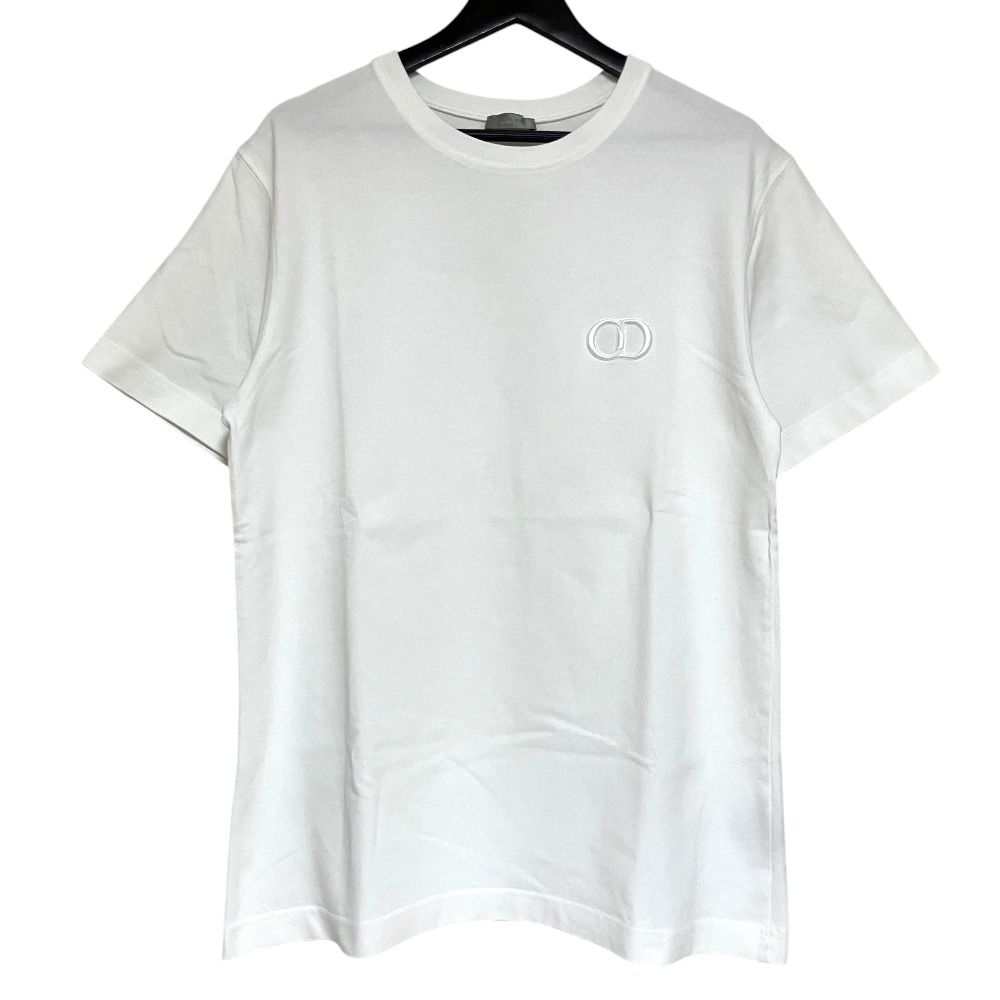 Dior Homme CD Icon Embroidery T-Shirt White Spring Summer M