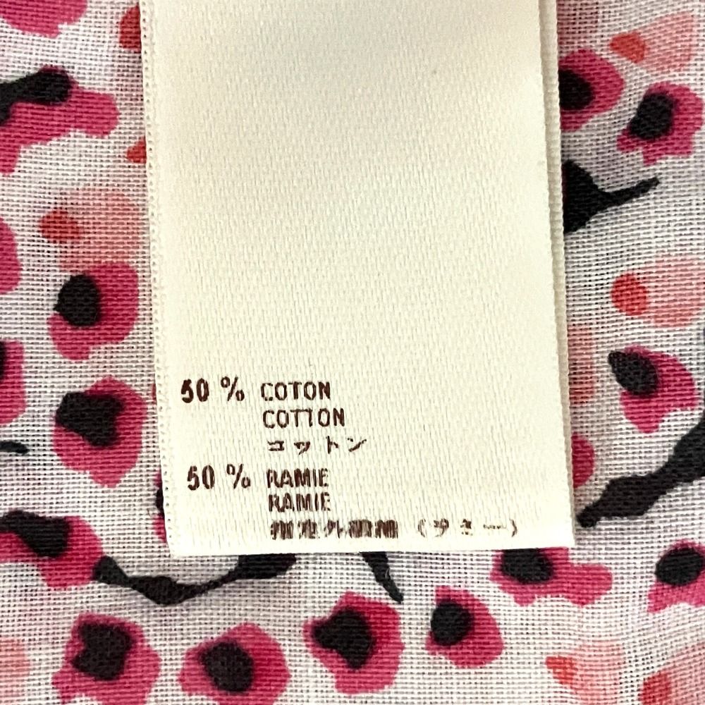Louis Vuitton All Over Print Long Sleeve Cotton Shirt Pink Spring Summer Fall — view 6