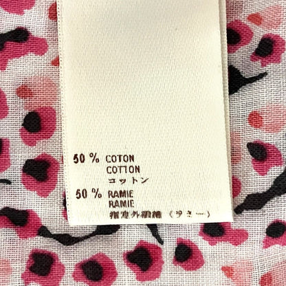 Louis Vuitton All Over Print Long Sleeve Cotton Shirt Pink Spring Summer Fall — view 6