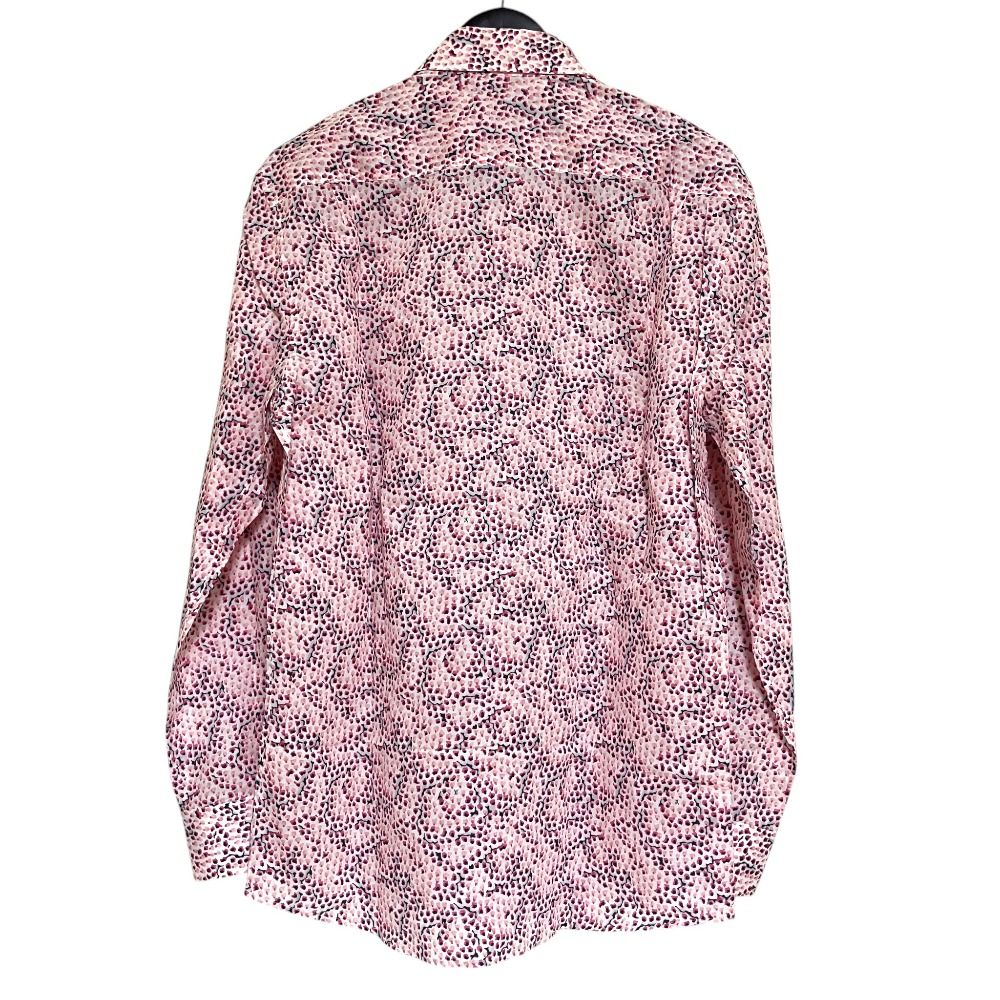 Louis Vuitton All Over Print Long Sleeve Cotton Shirt Pink Spring Summer Fall — view 2