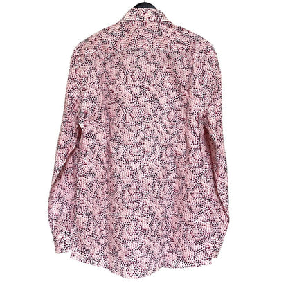 Louis Vuitton All Over Print Long Sleeve Cotton Shirt Pink Spring Summer Fall — view 2