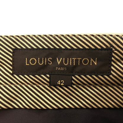 Louis Vuitton Monogram Charm Trousers Pants Beige Spring Summer Fall Winter 42 — view 8