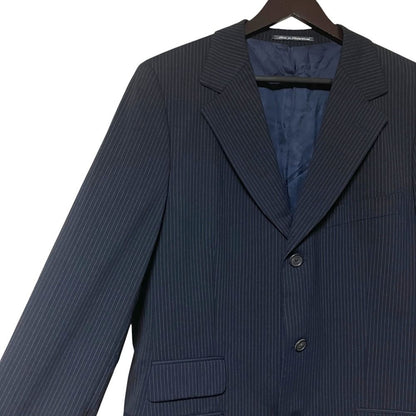Gucci Tom Ford Era Pinstripe Tailored Jacket Trousers Pants Suit Set Black — view 4