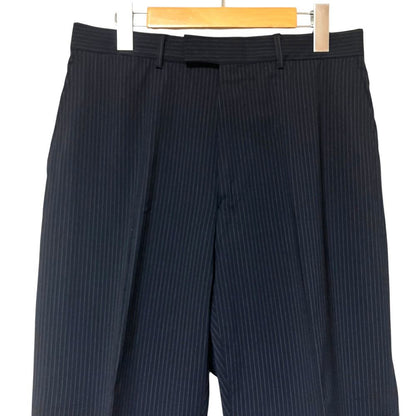 Gucci Tom Ford Era Pinstripe Tailored Jacket Trousers Pants Suit Set Black — view 8