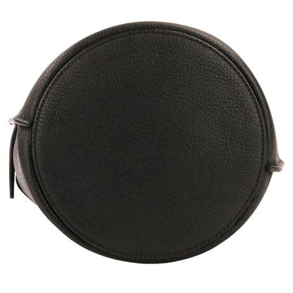 Celine Leather Big Bucket Nano Shoulder Bag Black — view 7