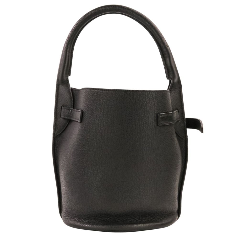 Celine Leather Big Bucket Nano Shoulder Bag Black — view 3