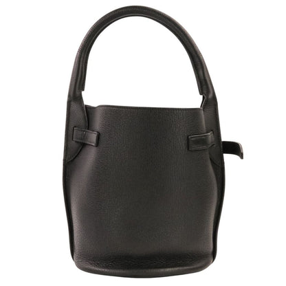 Celine Leather Big Bucket Nano Shoulder Bag Black — view 3