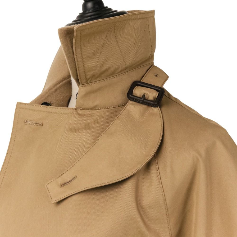 Max Mara Weekend Wkdmanna Quilted Trench Coat Beige Spring Summer Fall Winter 38 — view 6