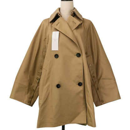 Max Mara Weekend Wkdmanna Quilted Trench Coat Beige Spring Summer Fall Winter 38 — view 2
