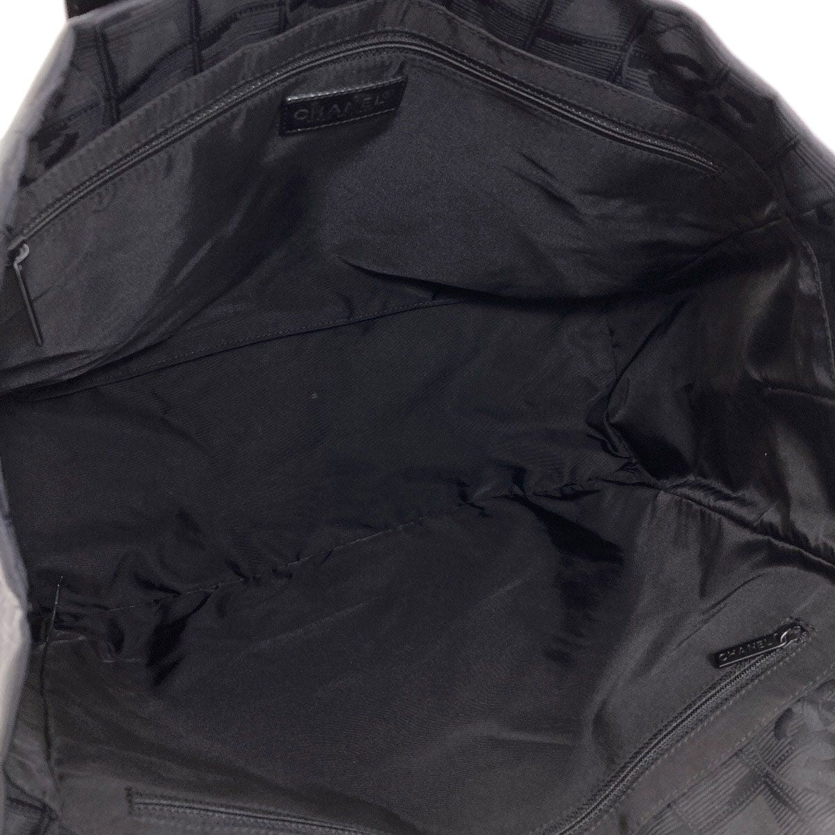 Chanel New Travel Line MM Tote Bag Nylon — view 5