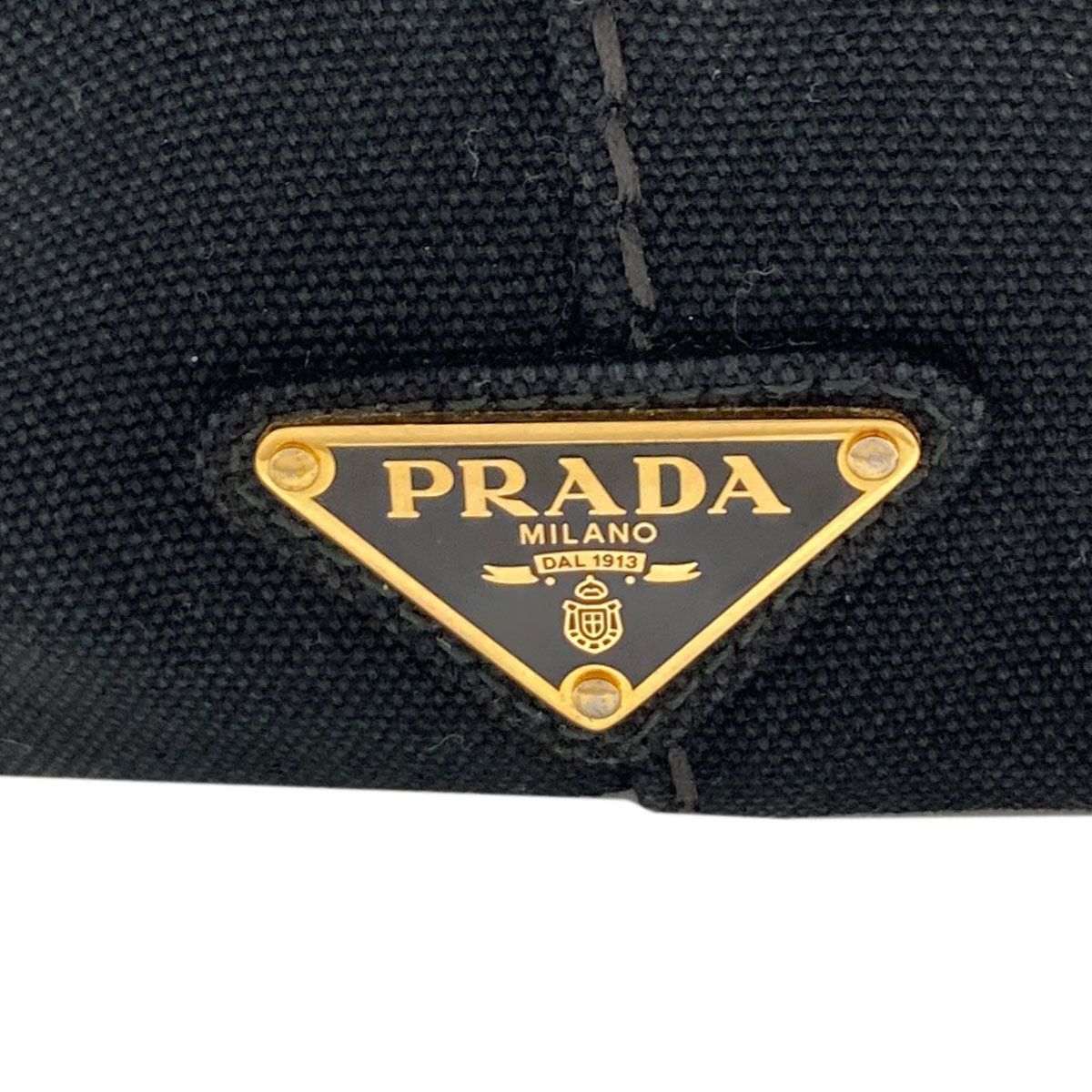 Prada Canapa Mini 2-Way Handbag Canvas — view 8