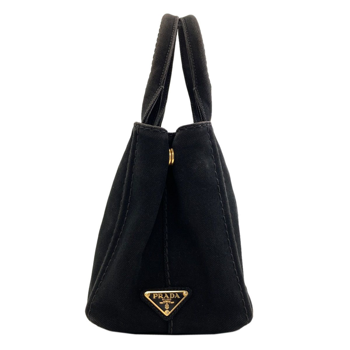 Prada Canapa Mini 2-Way Handbag Canvas — view 3