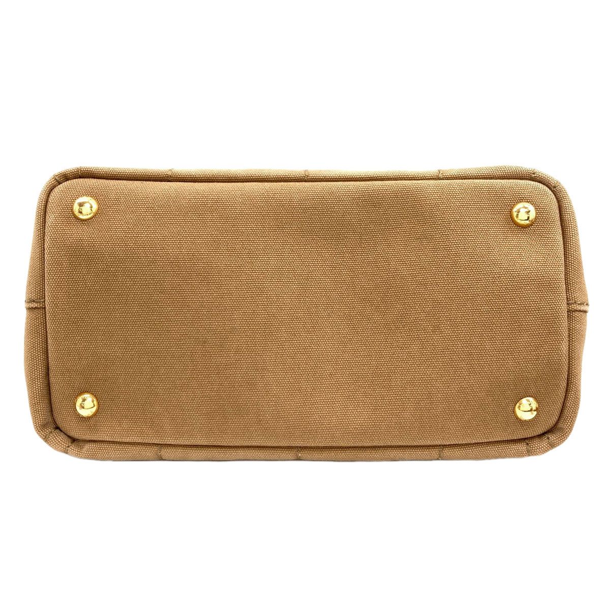 Prada Canapa Mini 2-Way Handbag Canvas — view 4
