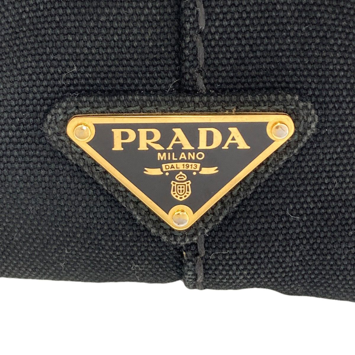 Prada Canapa Mini 2-Way Handbag Canvas — view 8