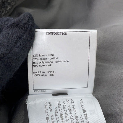 Chanel Jacket Coco Buttons Collarless Frills Tweed Outer — view 7