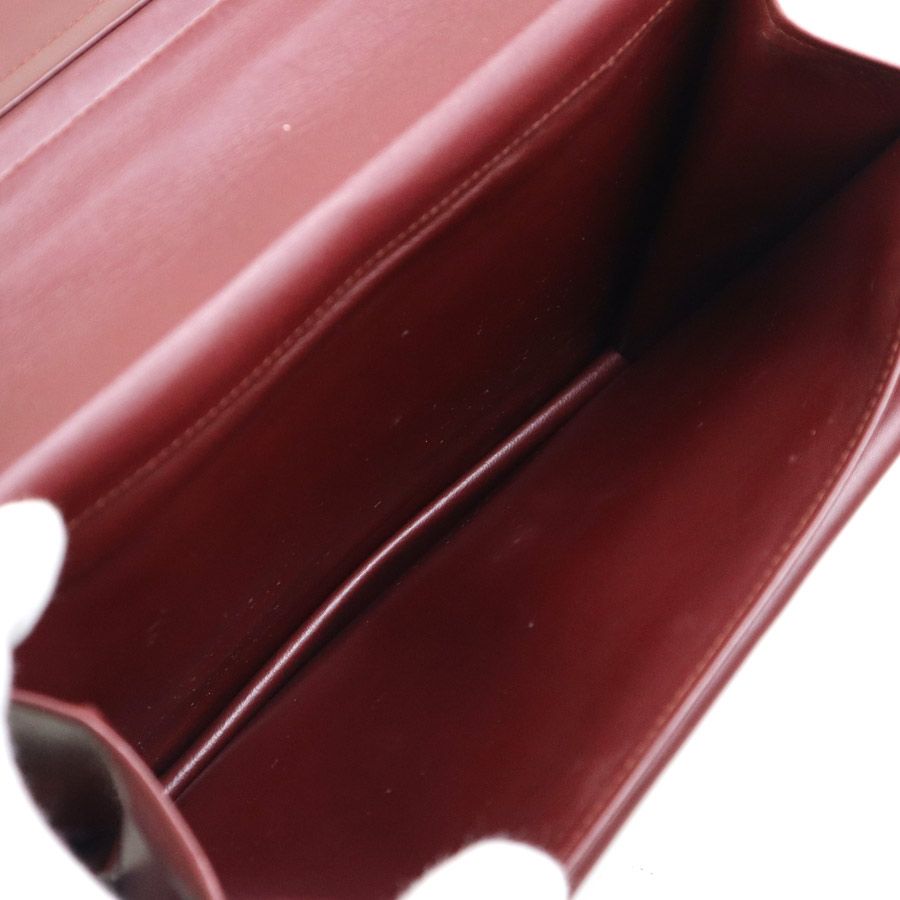 Cartier Clutch Burgundy — view 7