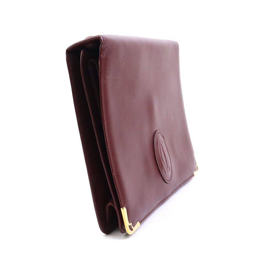 Cartier Clutch Burgundy — view 2