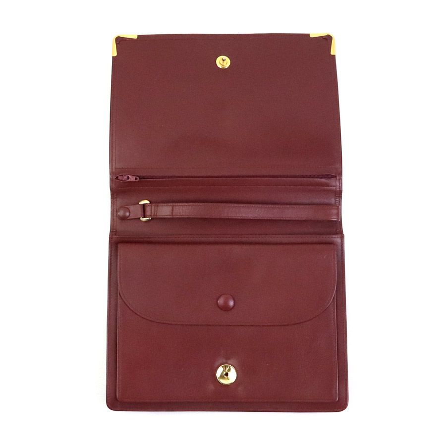 Cartier Clutch Burgundy — view 6