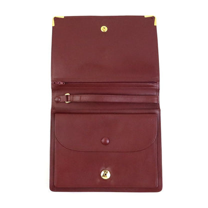 Cartier Clutch Burgundy — view 6