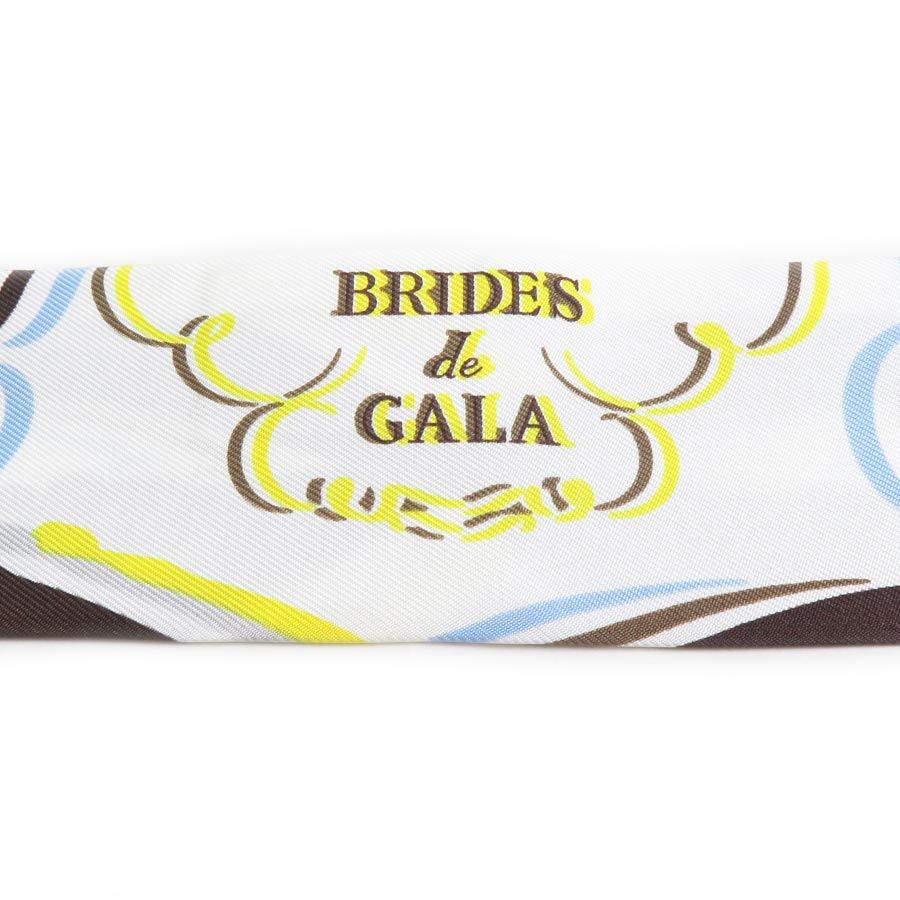 Hermes Scarf Twilly White — view 5