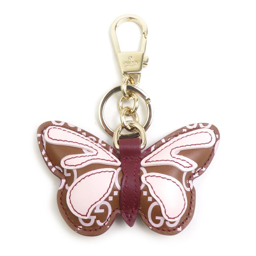 Gucci Key Ring Charm Butterfly Key Holder