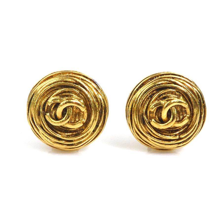 Chanel Earrings CC Logo