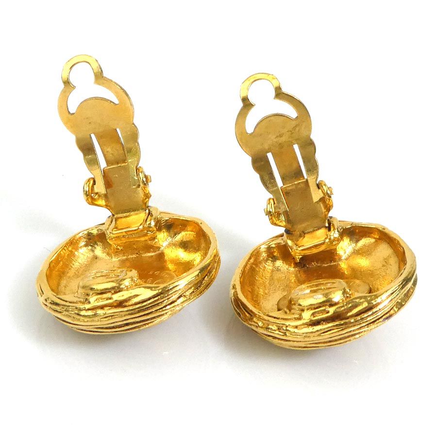 Chanel Earrings CC Logo — view 5