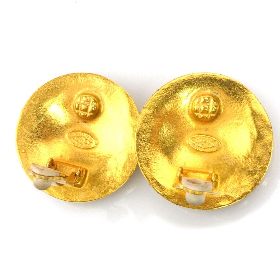 Chanel Earrings CC Logo — view 7