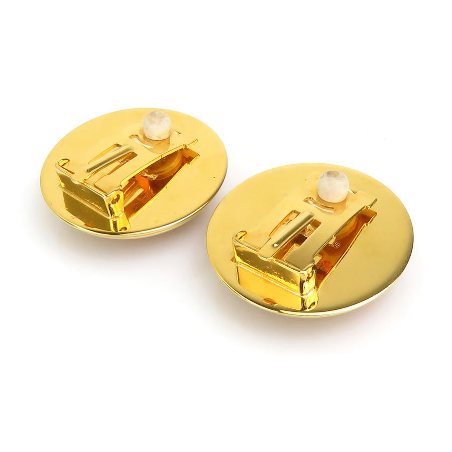 Hermes Earrings Cloisonne Gold — view 8