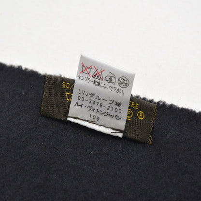 Louis Vuitton Scarf Echarpe Felted Graffiti Black Gray — view 7