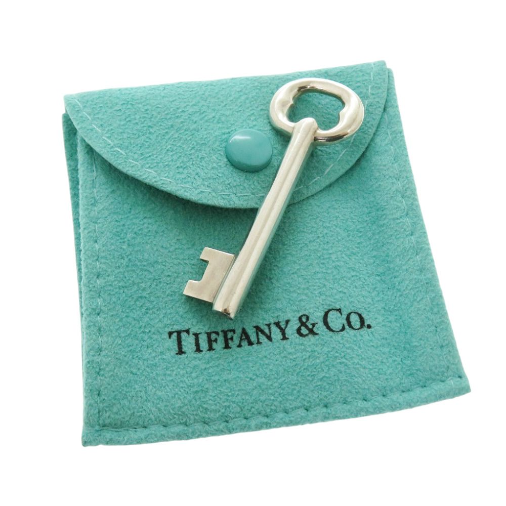 Tiffany & Co Lock Key Brooch 925 Sterling Silver — view 2