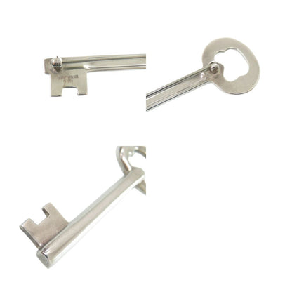 Tiffany & Co Lock Key Brooch 925 Sterling Silver — view 4
