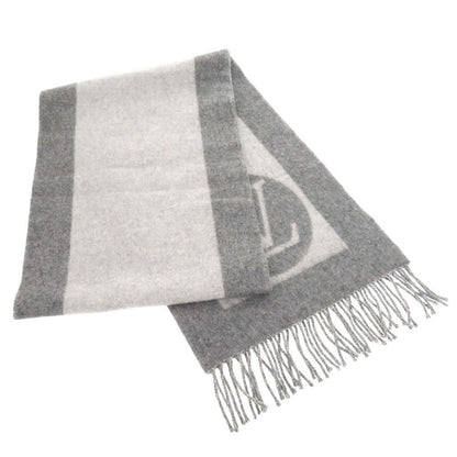 Louis Vuitton Echarpe Cardiff Wool Cashmere Gray Scarf — view 2