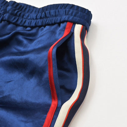 Gucci Pants Track Jogging Acetate Navy White Red 48 — view 4