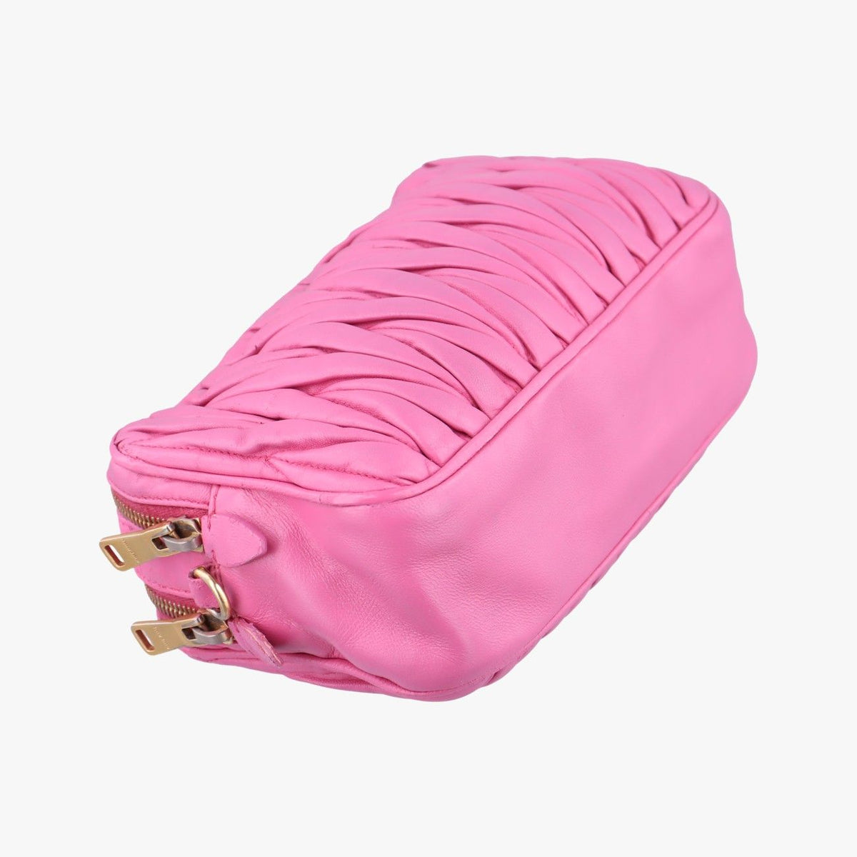 Miu Miu Matelasse Pink Leather — view 5