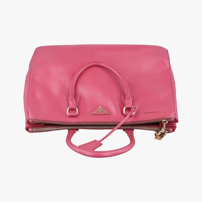 Prada Galleria Pink Saffiano Leather — view 8