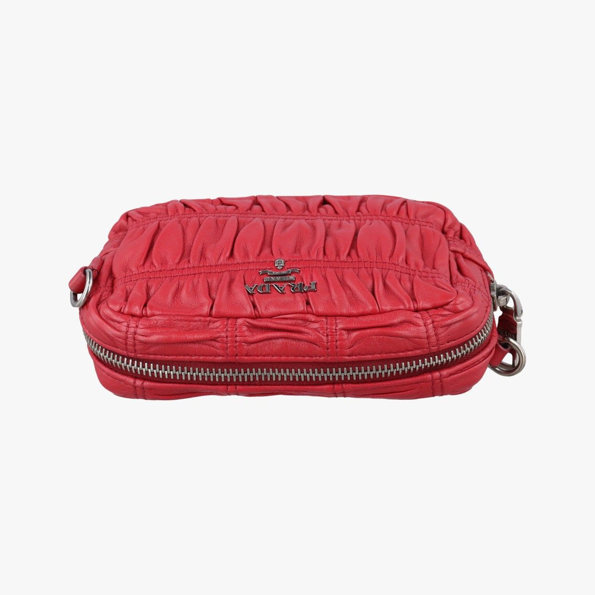 Prada Gather Mini Red Leather 53 — view 8