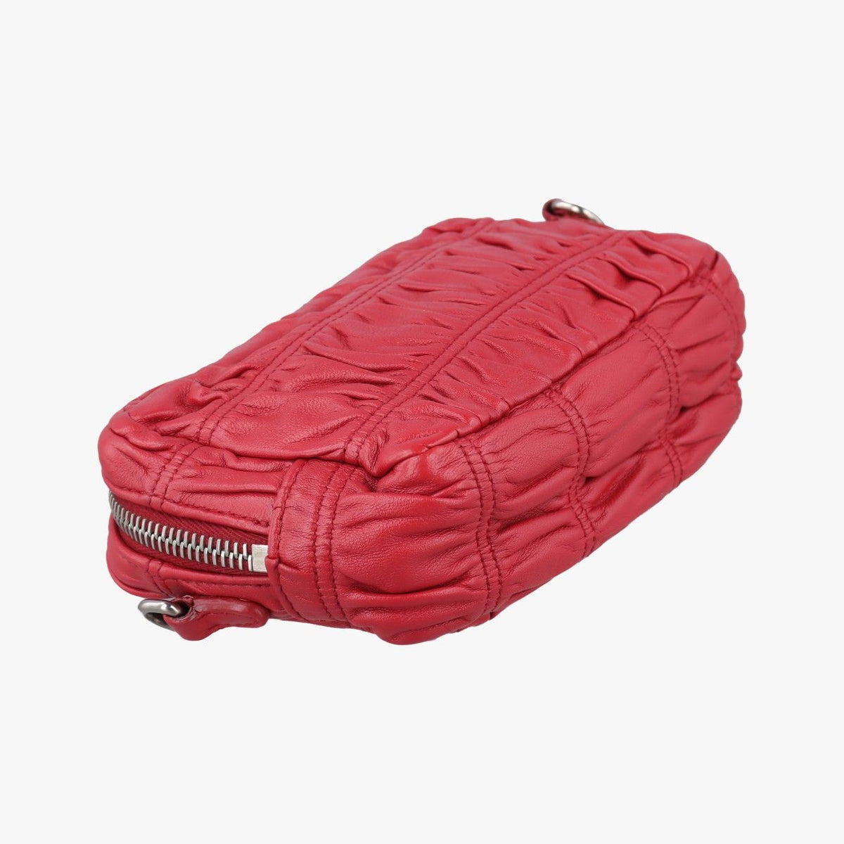 Prada Gather Mini Red Leather 53 — view 7