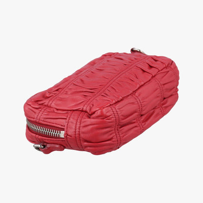 Prada Gather Mini Red Leather 53 — view 7
