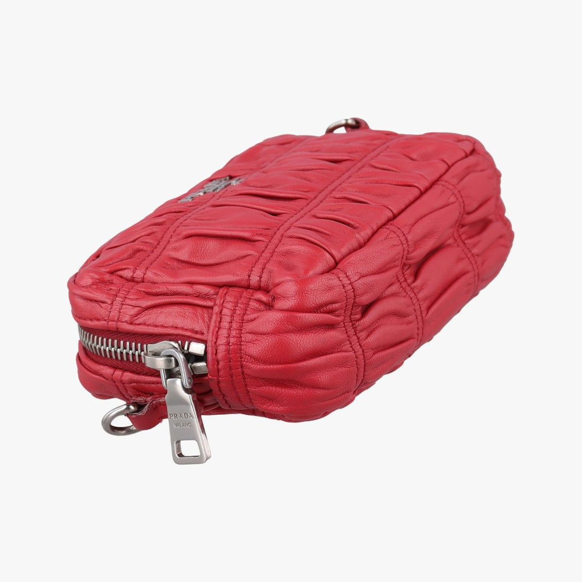 Prada Gather Mini Red Leather 53 — view 5